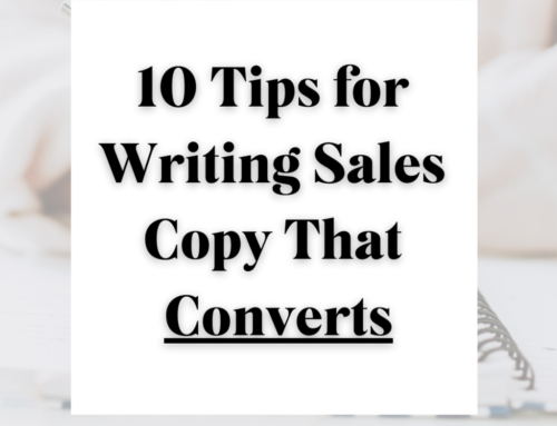 10 Tricks To Writing Sales Copy that Converts